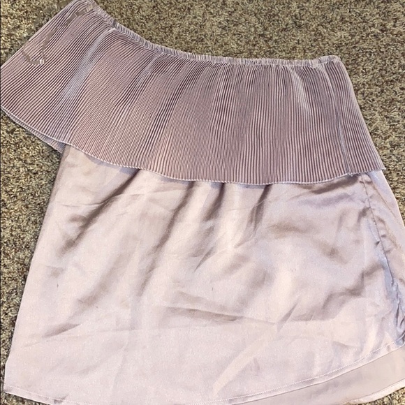 Silk One Shoulder Top - Picture 2 of 2